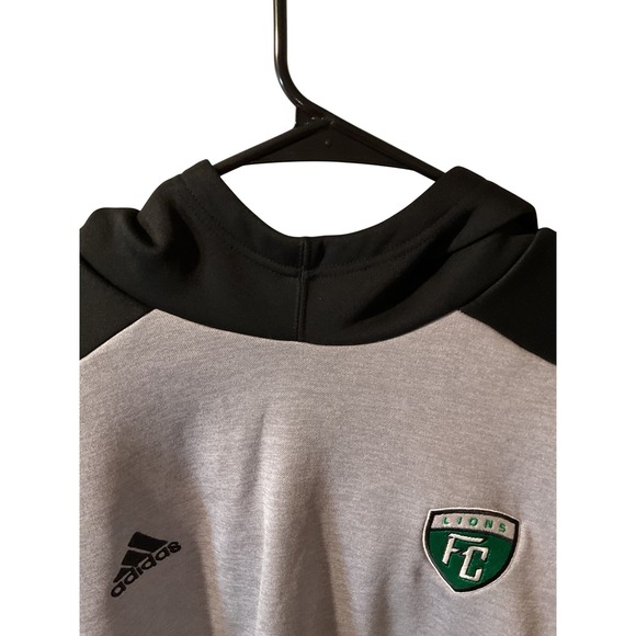 Adidas Buffington Lions FC Hoodie Sweatshirt Mens XL Extra Large Pullover - Picture 6 of 10